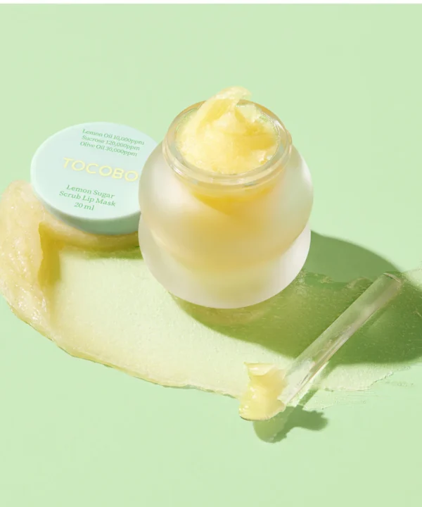 Lemon Sugar Scrub Lip Mask 20ml - Image 2